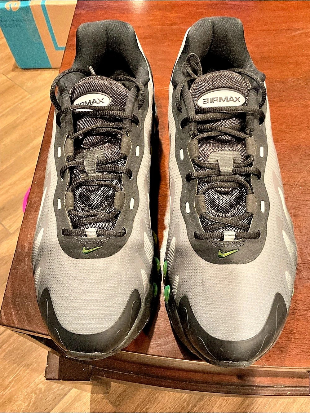 Nike Nike Air Max Dn8 "Black Volt" Men's Athletic Shoes Black & Gray US 11